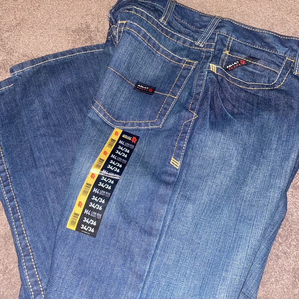 Ariat FR Bootcut Jeans - Dark Blue